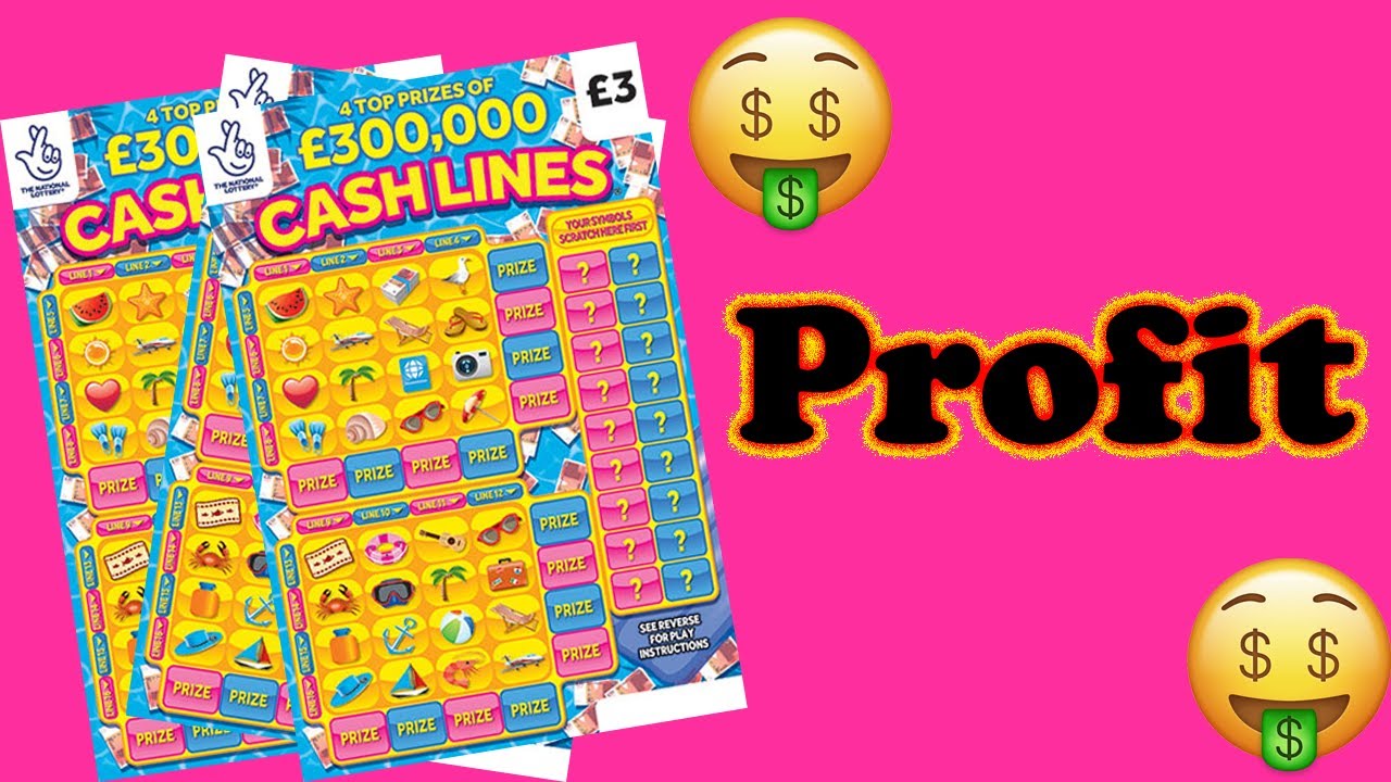 💥 New £3 Cash Lines Scratchcards 🤑 Profit 🤑 UK scratch cards 😀 New Cashlines 😀