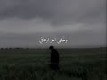 بكى قلبي الي ربي 