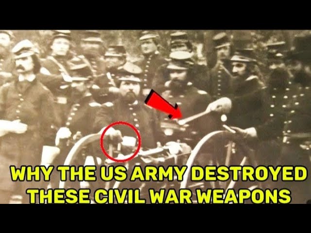 10 BIZARRE Civil War Weapons ERASED From History | You Won’t Believe