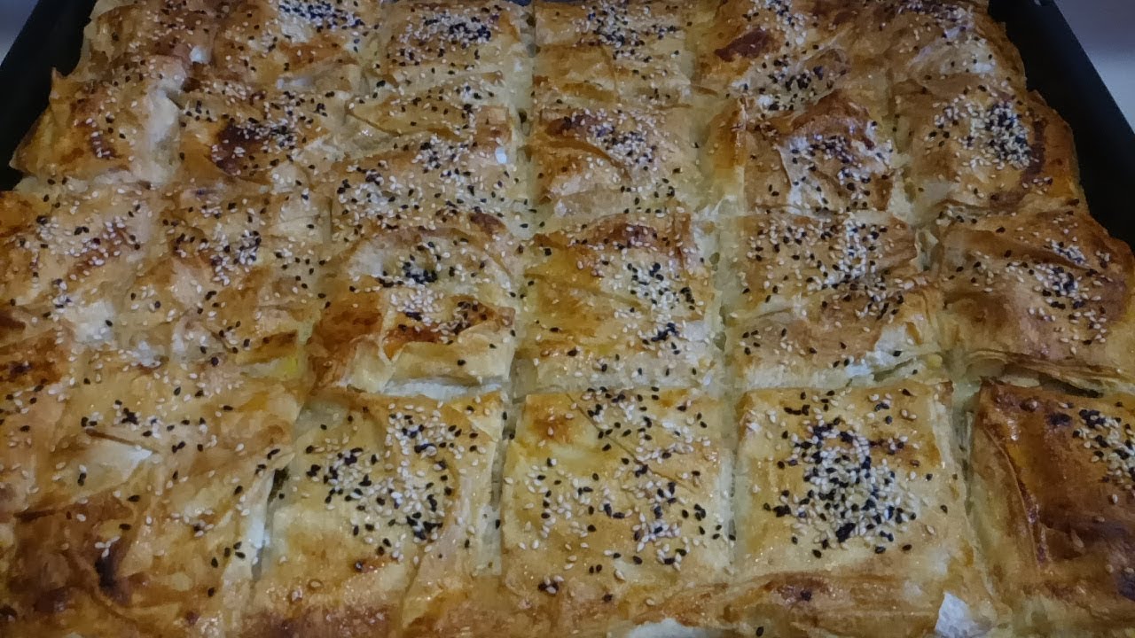 Kolay Peynirli Tepsi Böreği Tarifi