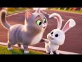 সাহসী বিড়াল ট্রাফিক পুলিশ 🚦🐱 | Cat Traffic Control Cartoon | Kids Funny Video