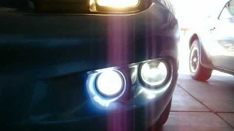 Firebird Switchback LED turn signals and LED fog lights