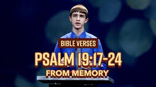 Bible Verses: Psalm 19:1-11 From Memory screenshot 5