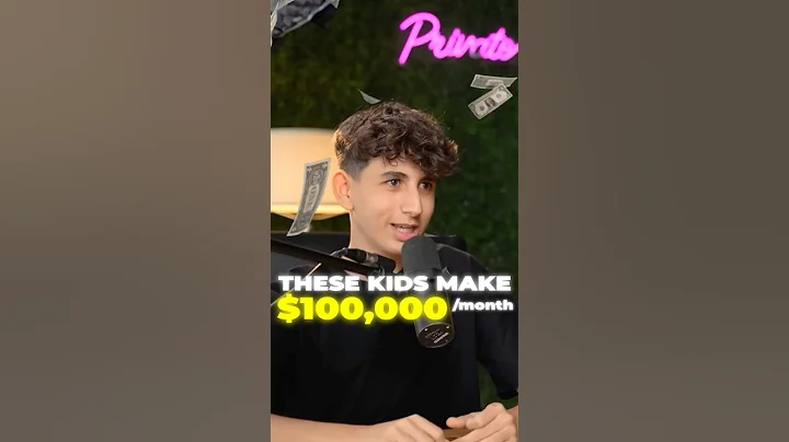 These Kids Are Making $100,000 a Month! 💸 #motivation