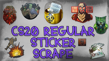 4k - CS20 Sticker Capsule Sticker - Nuke Beast - Mondays - Temperance - Obey SAS...