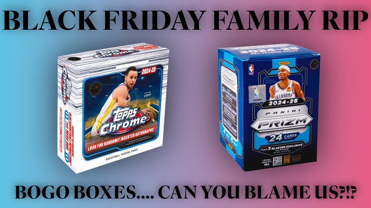 Pack Rip Friday BLACK FRIDAY FAMILY RIP! BOGO BOXES- CAN WE PULL ?#packopening # ...