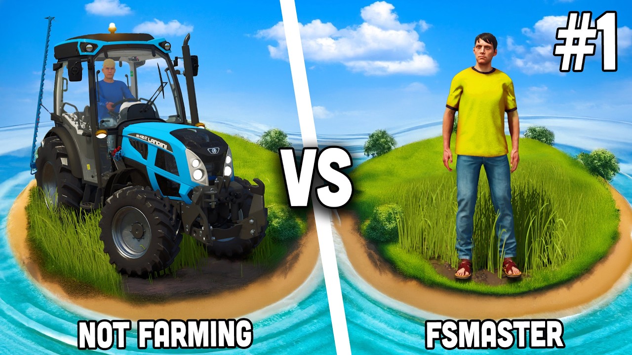 0$ START on the ISLANDS! 🚜 1vs1 with @FSMaster.official 🌴🚜 #1