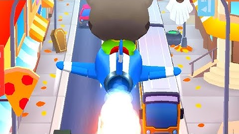 Talking Tom Gold Run Android IOS Gameplay HD #01