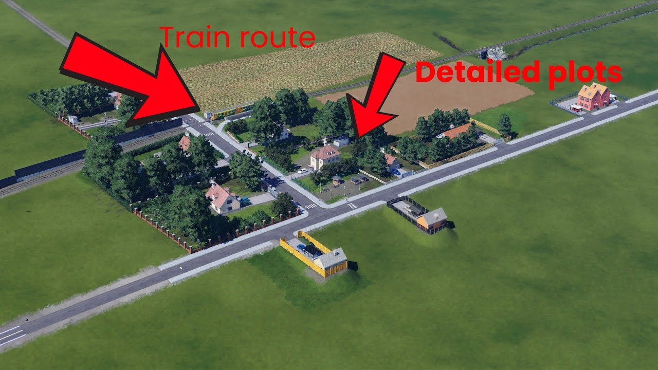 This Czech village took over 1,5 hours to make! (Transport Fever 2)