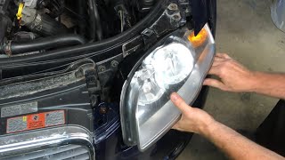 removing headlight in a4 audi “WITHOUT” removing the bumper (volkswagen passat)