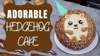 Easy Hedgehog Cake Tutorial | CHELSWEETS