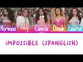 Fifth harmony  impossible spanglish color coded lyrics  harmonizzer lyrics