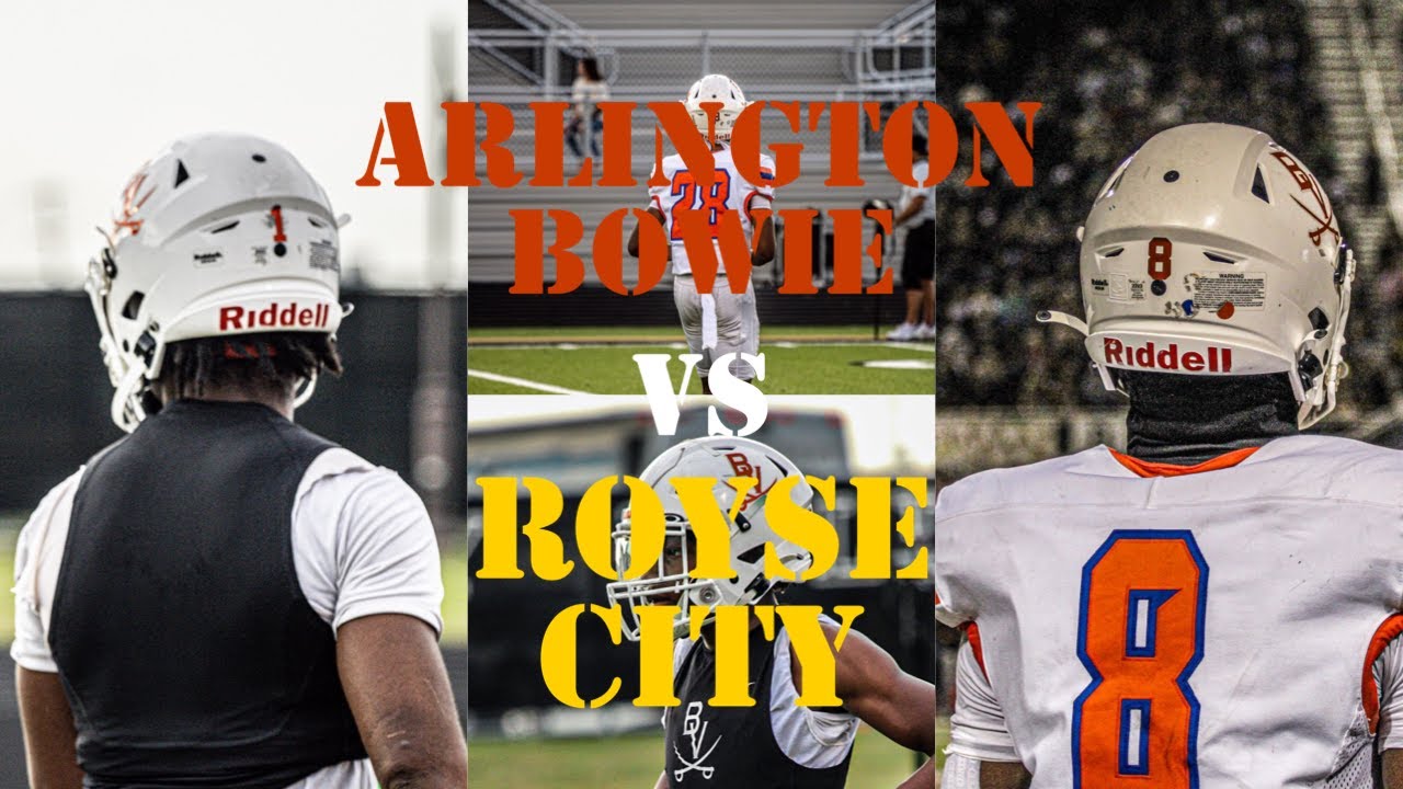 Does Arlington Bowie Upset Royse City on their Homecoming ? - YouTube