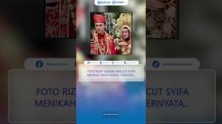 FOTO Rizky Nazar dan Cut Syifa Menikah Pakai Baju Adat Padang ...