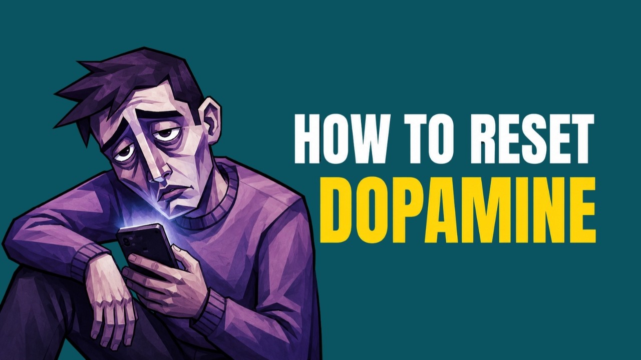 Dopamine Detox - How to Reset Your Dopamine (and Focus Again) - YouTube