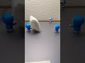 まくら投げで泣いちゃうドラえもんの顔がかわいすぎた#shorts