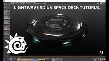 Lightwave 3D UV Space Deck Tutorial P3