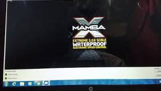 Mamba x setup for the TRX4 using the castle link
