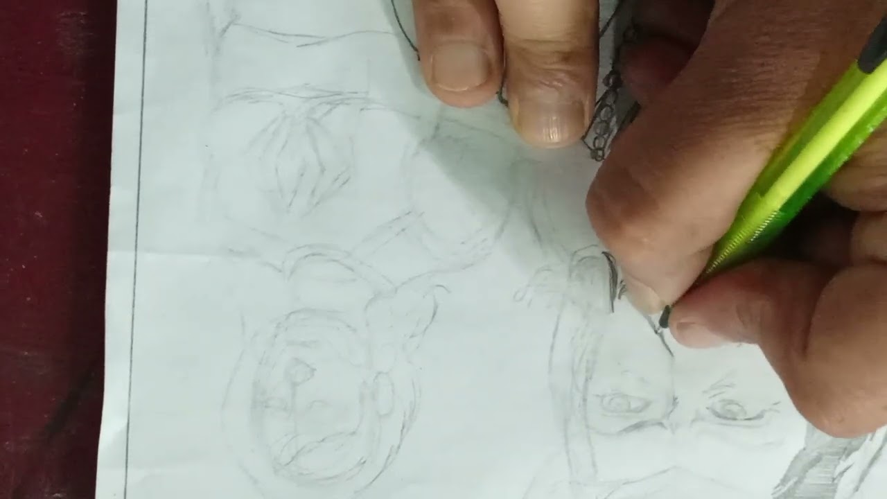 Thirty days making comicsbook challenge episode1