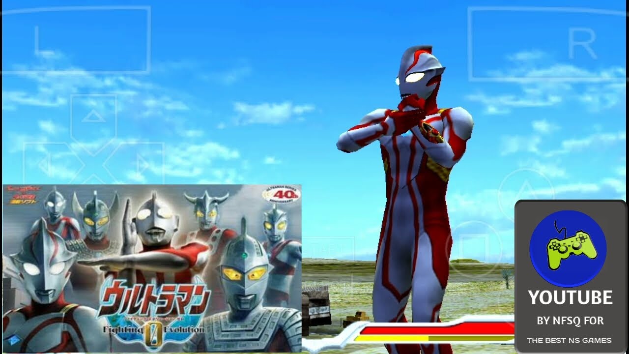 Saat nya menjadi ultraman! Ultraman FE0 ppsspp indonesia #1 