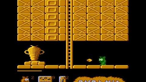 Atari 8bit game - Pyramid - Final