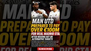 Manchester United ‘Prepared To Pay Over €100m’ For A Real Madrid Star #mufc #manchesterunited #fyp