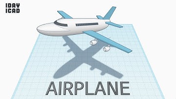 [1DAY_1CAD] AIRPLANE (Tinkercad : Know-how / Style / Education)