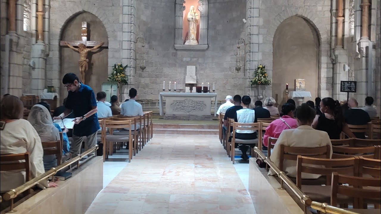 EUCHARISTIC CELEBRATION LIVE @NOTRE DAME🫂💞🌹💞✝️🕊️