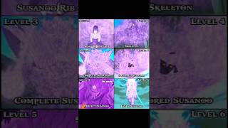 Levels Of Susanoo narutoshippuden shorts