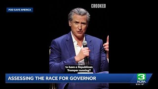 Will California Gov. Gavin Newsom intervene in the race to replace him?