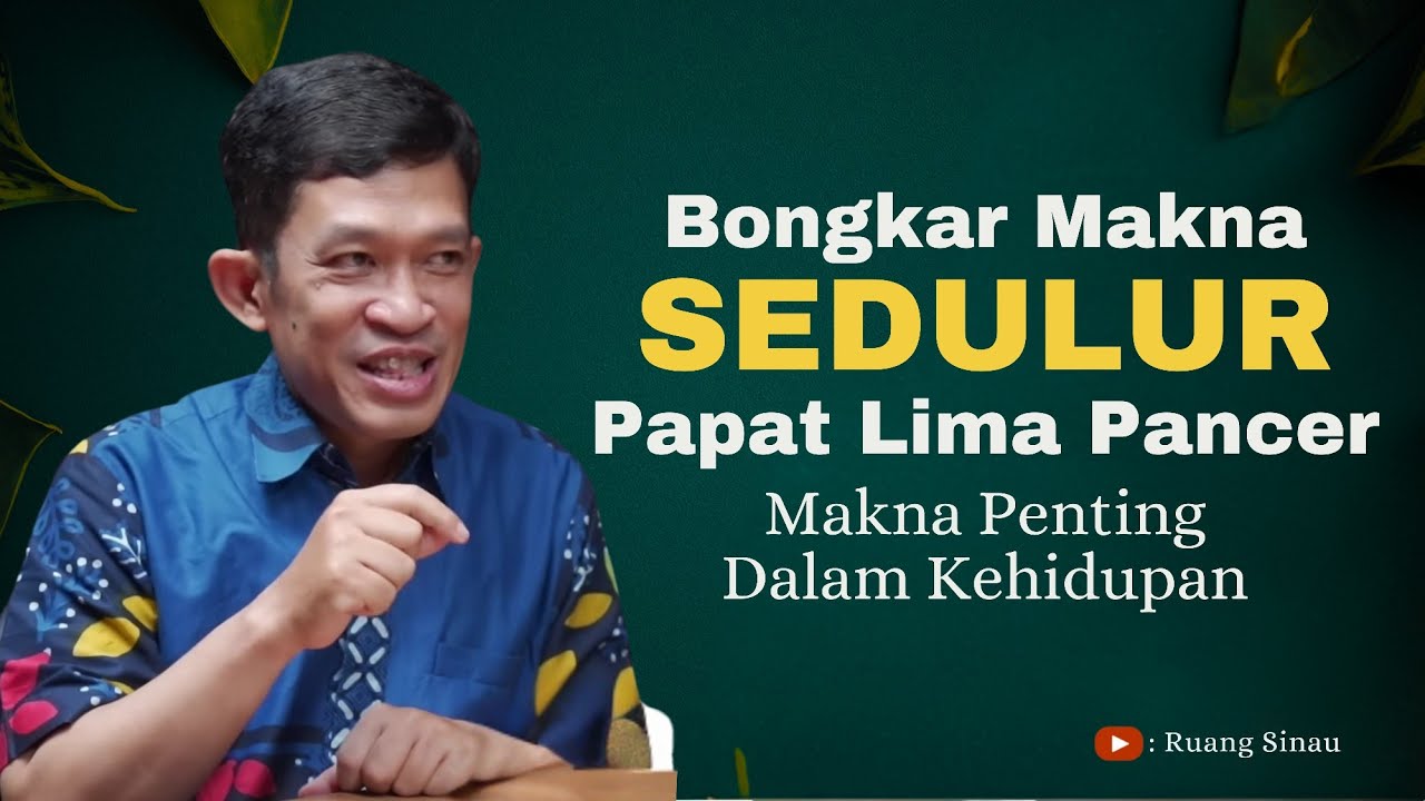 Rahasia Makna Sedulur Papat yang Tersembunyi! | Dr. Fahruddin Faiz