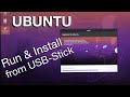 Running Ubuntu from a USB Stick (How to / Beginners Guide)