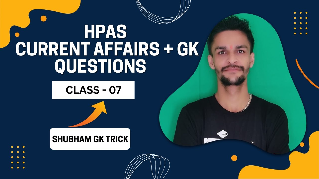 Daily Current Affairs 2026 | Current Affairs HPAS Exam | Daily Current Affairs For HP NT/Allied Exam