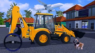 Real JCB Mod In Bus Simulator Indonesia - Bussid JCB - Bussid - Android Gameplay - JCB Games screenshot 5