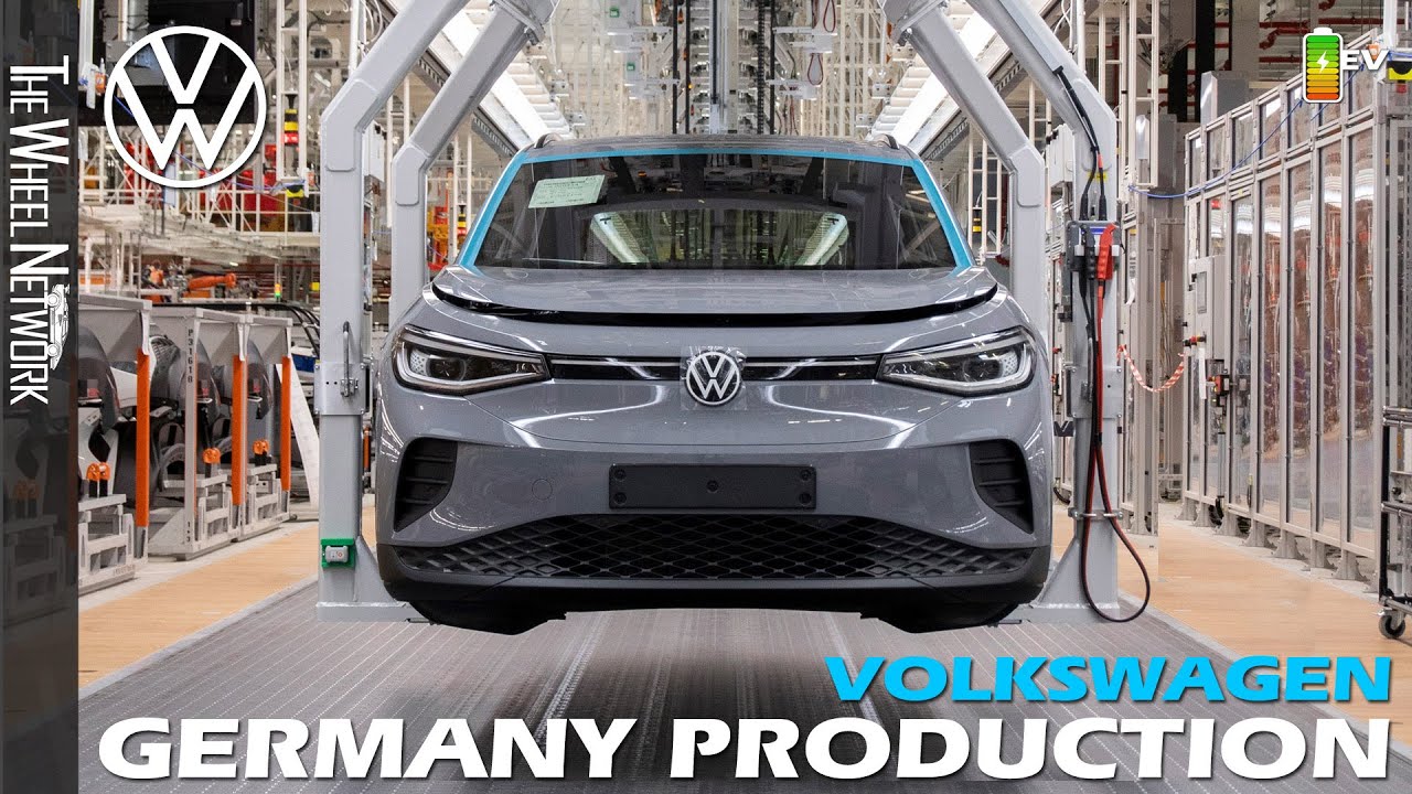 Volkswagen ID.4 Production in Germany (Emden Plant EV Manufacturing)