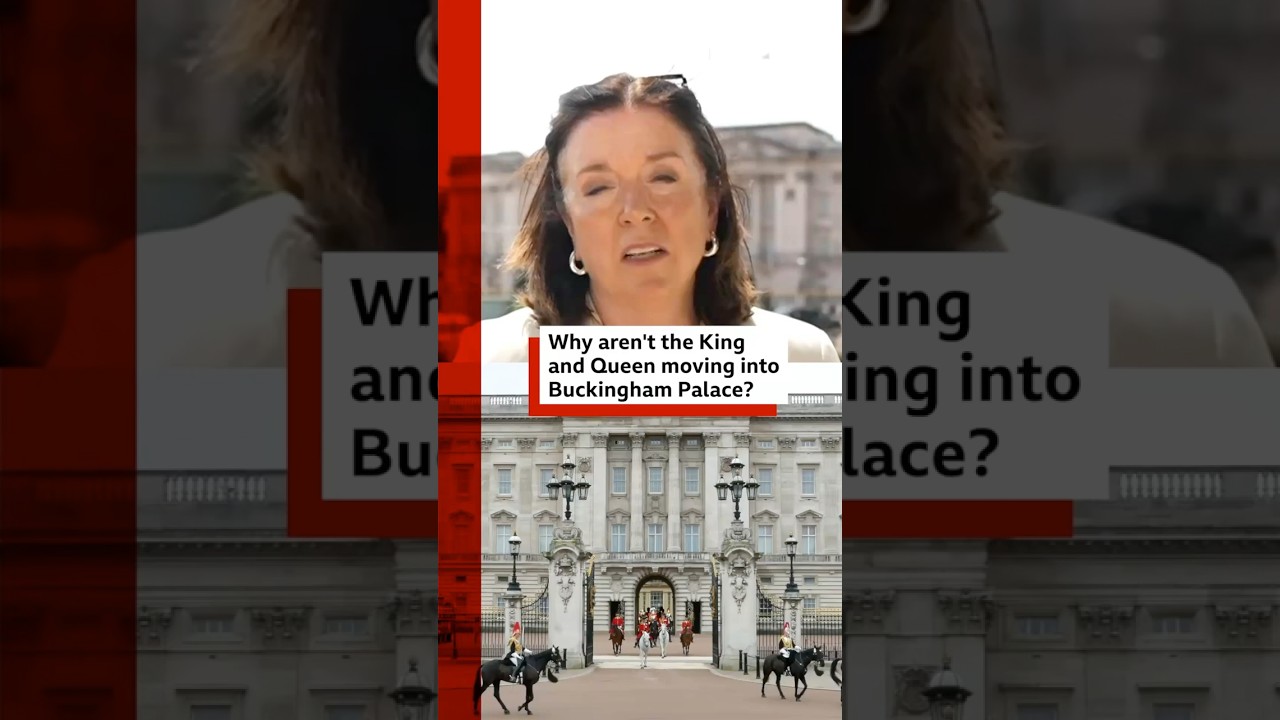 Why aren't the King and Queen moving into Buckingham Palace? #BBCNews