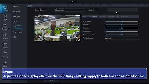 【How to】setup Camera of UNV NVR about basic operations