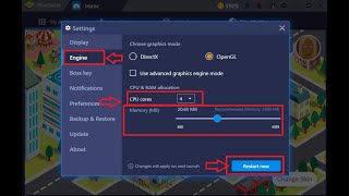 Ezik PC'de BlueStacks Ayarları ve Mantığı/Lower PC BlueStacks Settings