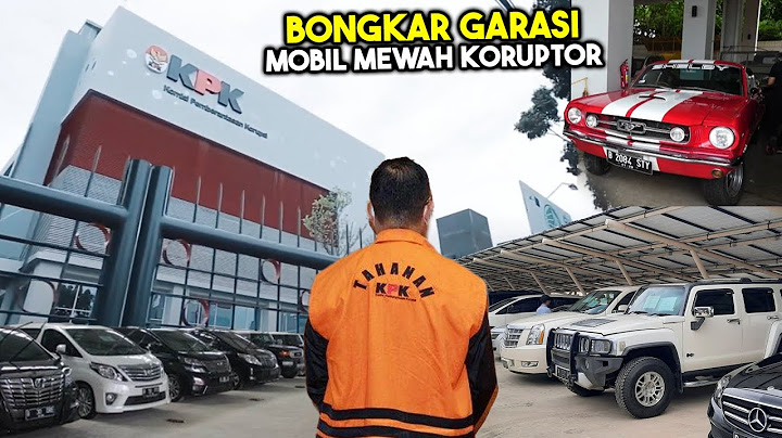 MOBIL MEWAH KORUPTOR DI JUAL MURAH! Bongkar Garasi KPK yang Penuh Barang Mewah Hasil Sitaan KPK
