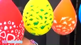 explotando Globos de agua y aprendiendo los colores