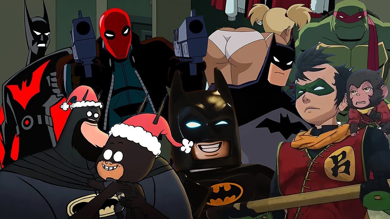 MARATONA BATMAN nas ANIMAÇÕES parte 2 | Melhores Momentos do Homem Morcego em Desenho