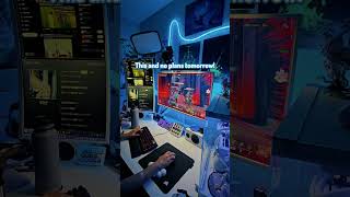 This and no plans tomorrow! #marvelrivals #gamingsetups #desksetups #pcsetups