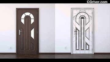 CGAixs Vol. 3 - Photo-Realistic 3D Doors and Handles- CGriver.com