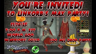 You're Invited to my Max Party!