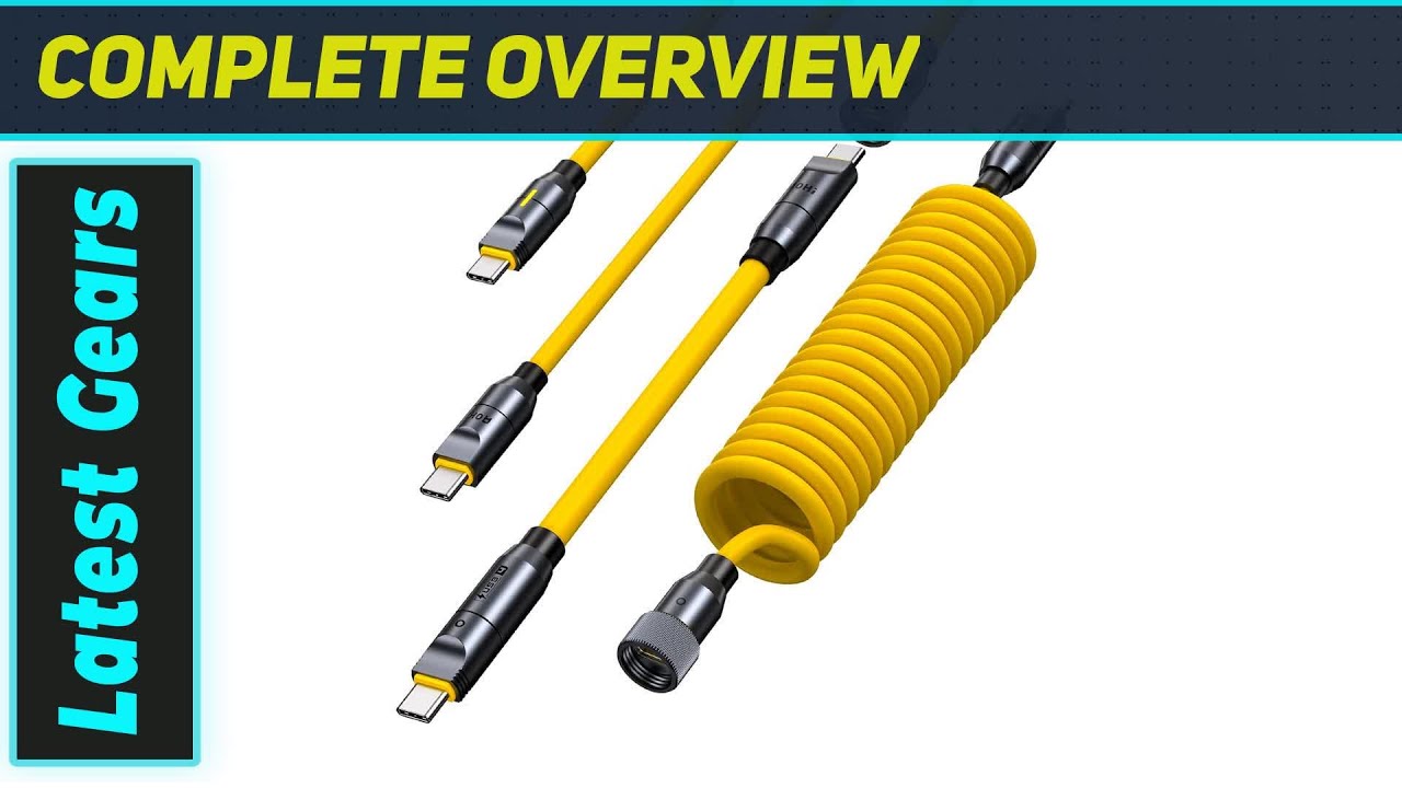 AOHI 240W USB4 Cable Set: The Ultimate Charging & Data Solution?