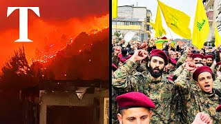 Hezbollah rocket attack ignites wildfires in Israel