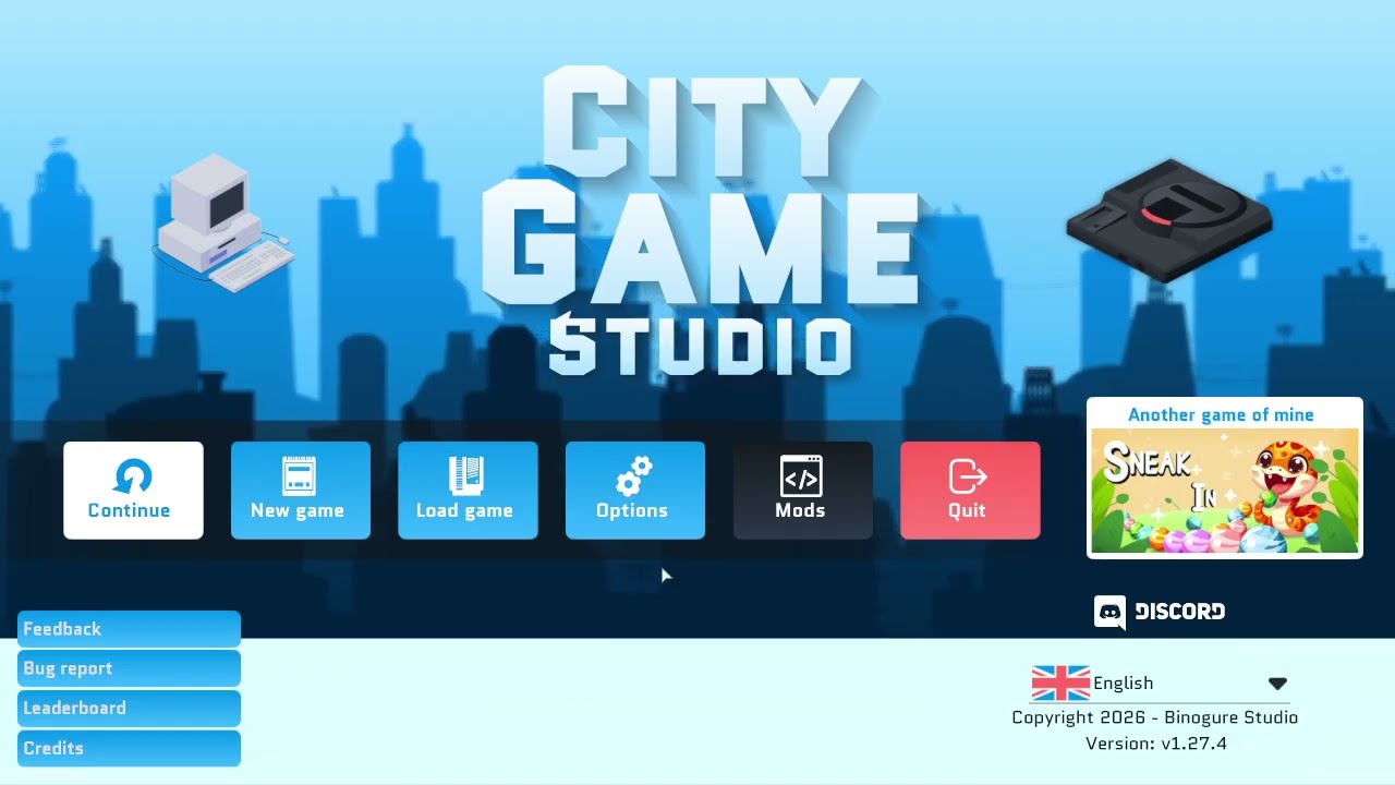 (01) City Game Studio - SnesTech Industries starts making games