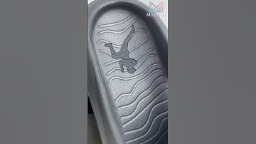 Print logo on EVA slippers | Cool style | Custom slides #shorts