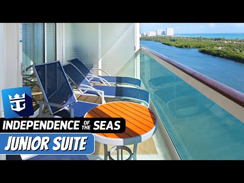 Independence of the Seas Junior Suite walkthrough tour
