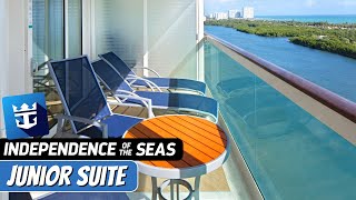 Independence Of The Seas  Junior Suite  Tour U0026 Review 4k  Royal Caribbean Cruise Line